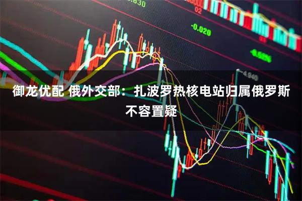 御龙优配 俄外交部：扎波罗热核电站归属俄罗斯不容置疑