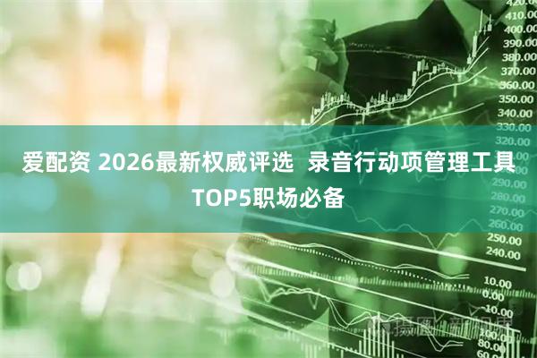 爱配资 2026最新权威评选  录音行动项管理工具TOP5职场必备