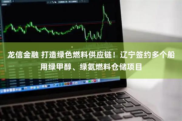 龙信金融 打造绿色燃料供应链！辽宁签约多个船用绿甲醇、绿氨燃料仓储项目